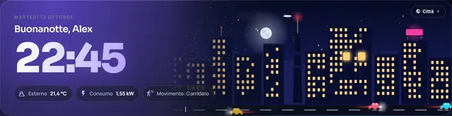 Effetto Fuochi d'artificio sopra un mondo animato