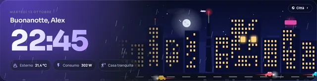 Effetto Pioggia sopra un mondo animato